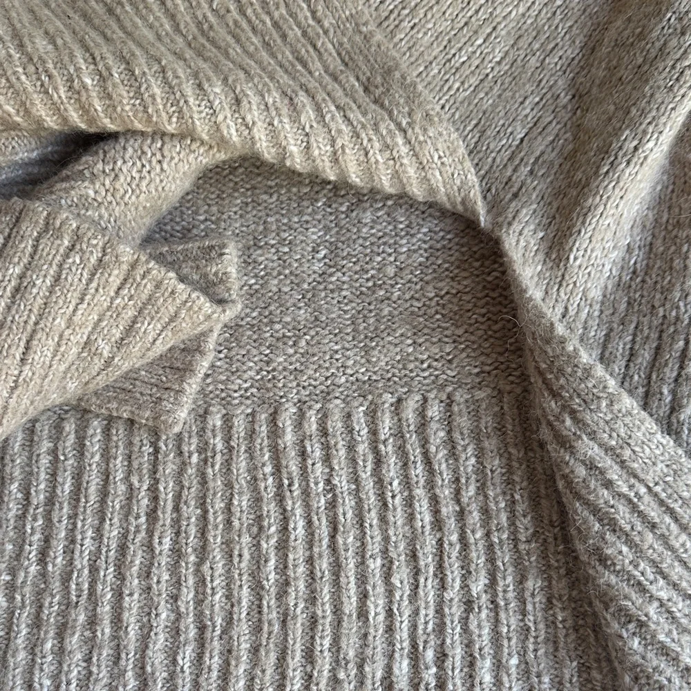 Alpaca Madewell Women's Beige Knit Sweater